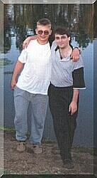 Июль 1997 - турбаза Русь - Алексей и Андрей